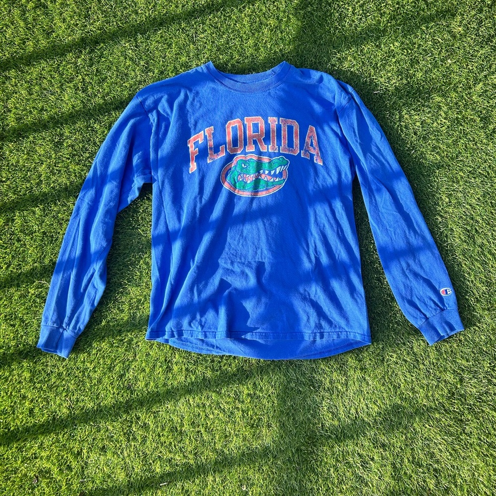 Champion Kids Blue Florida Gators Long Sleeve Shirt